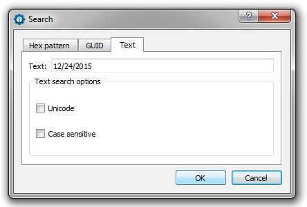 Zrzut ekranu UEFI Tool